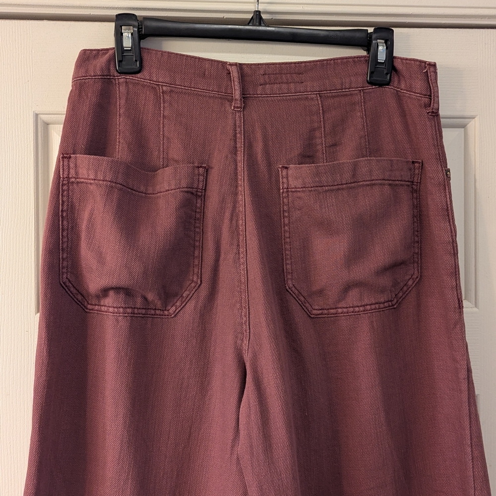 Pilcro Maroon Trousers - Picture 5 of 8